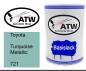 Preview: Toyota, Turquoise Metallic, 721: 500ml Lackdose, von ATW Autoteile West.